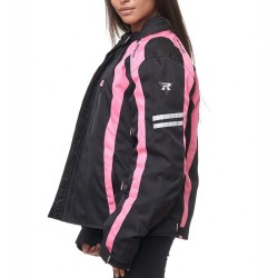 Pink Motorbike Ladies Jacket