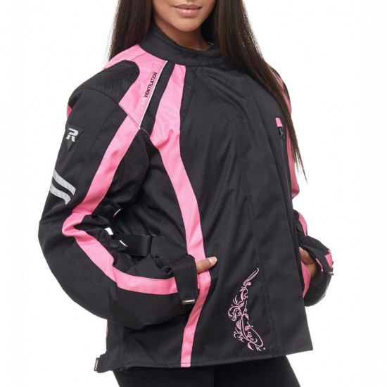 Pink Motorbike Ladies Jacket
