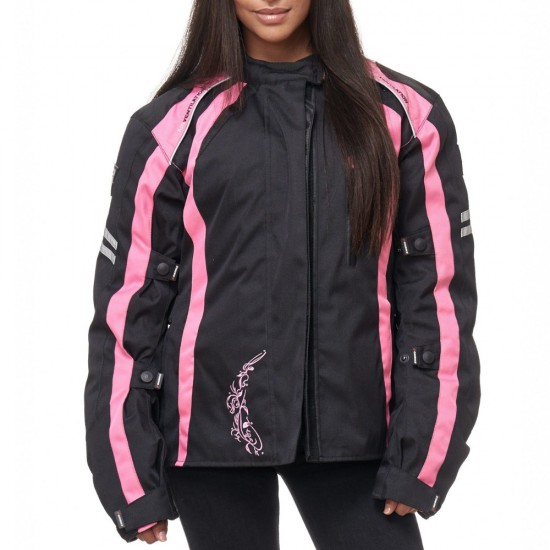 Pink Motorbike Ladies Jacket