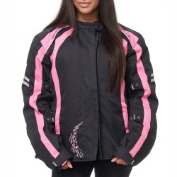 Pink Motorbike Ladies Jacket