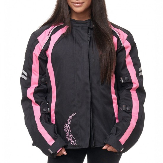 Pink Motorbike Ladies Jacket