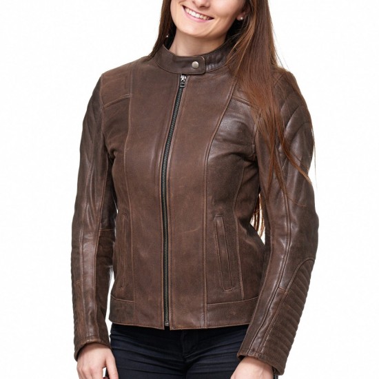 Ladies Motorbike Leather jacket