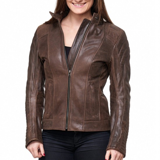 Ladies Motorbike Leather jacket