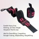 Wrist Wraps for Weightlifting Black/Dark Pink, 18”