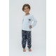 For You Kids 4-Palm Pattern Pajama Set