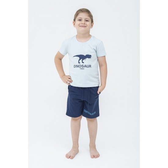 For You Kids Dinosaur Tirex Patterned Pajamas Set of 4