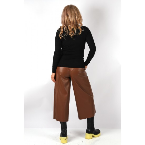 Women Pu Trouser