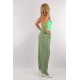 Green Plazzo Boho style Pants