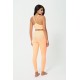 For You Fit 2 Rib Knitted Orange Activewear Set