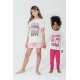 For You Kids 4-Piece Great Love Take Care Pattern Pajamas Set