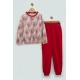 For You Kids Girl Patterned Tracksuit Set