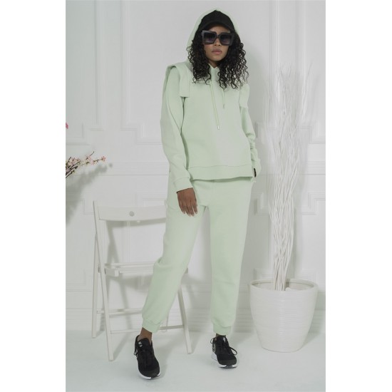 For You Moda Women's Hoodie Long Tracksuit Set