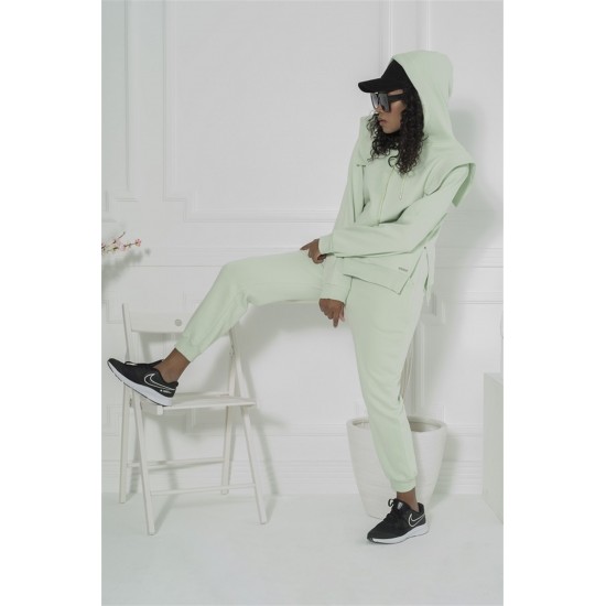 For You Moda Women's Hoodie Long Tracksuit Set