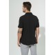 For You Man Organic Mini Pat Black Shirt