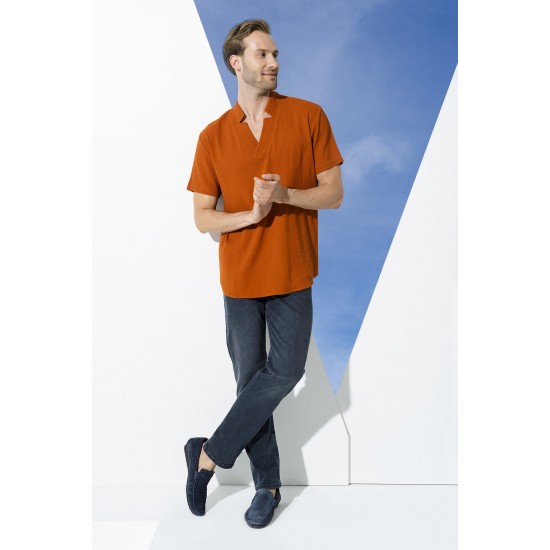 For You Man Organic Star Collar Kiemit Shirt