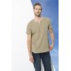 For You Man Organic One Button Short Sleeve Khaki Shirt