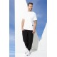 For You Man 2-pack Short Cotton T-shirt with Label Black and White Suit