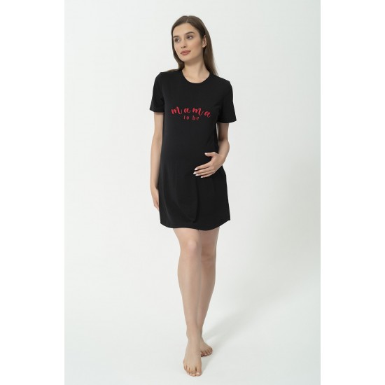 For You Mama 2 pcs Hello Baby Maternity Nightgown