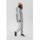 For You Moda Women's Hooded White Striped Tracksuit Set