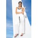 For You In&Out 8 Pieces Ecru Pajamas Set, Both Inside and Outside