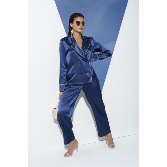 For You In&Out Satin 5-Set Top and Bottom Set